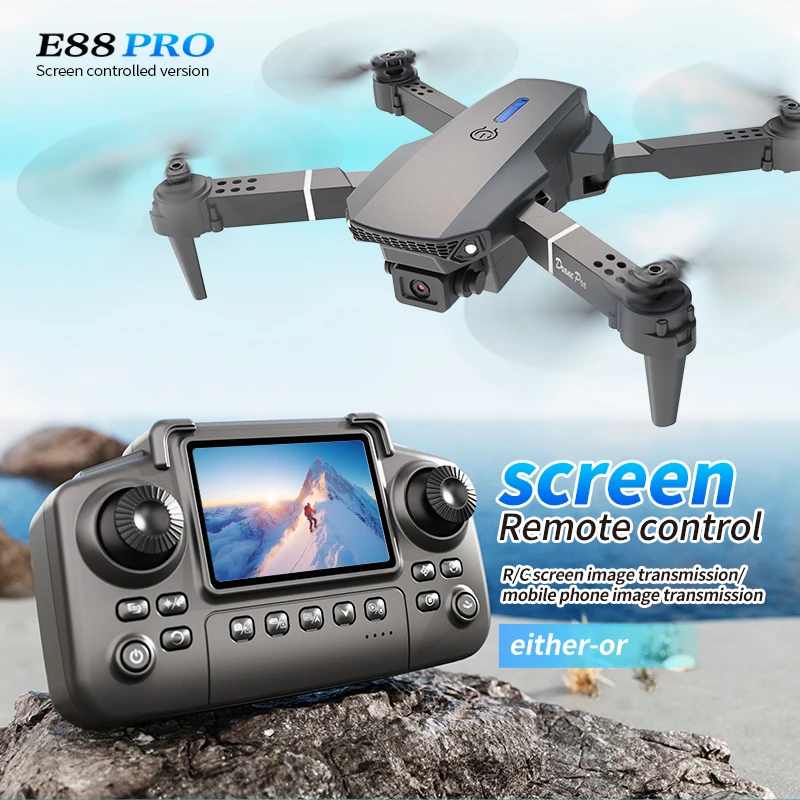 Drone Photogrammetry - Professionele E88 PRO Drone met scherm