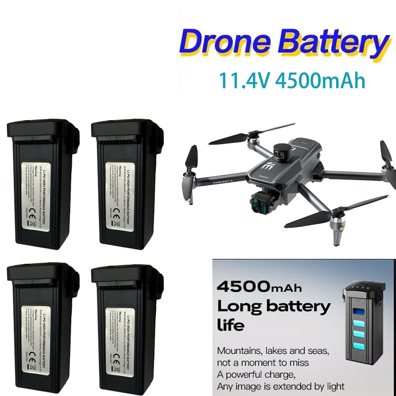 Drone Mapping - 11.4V 4500mAh Intelligente Lipo Batterij Voor