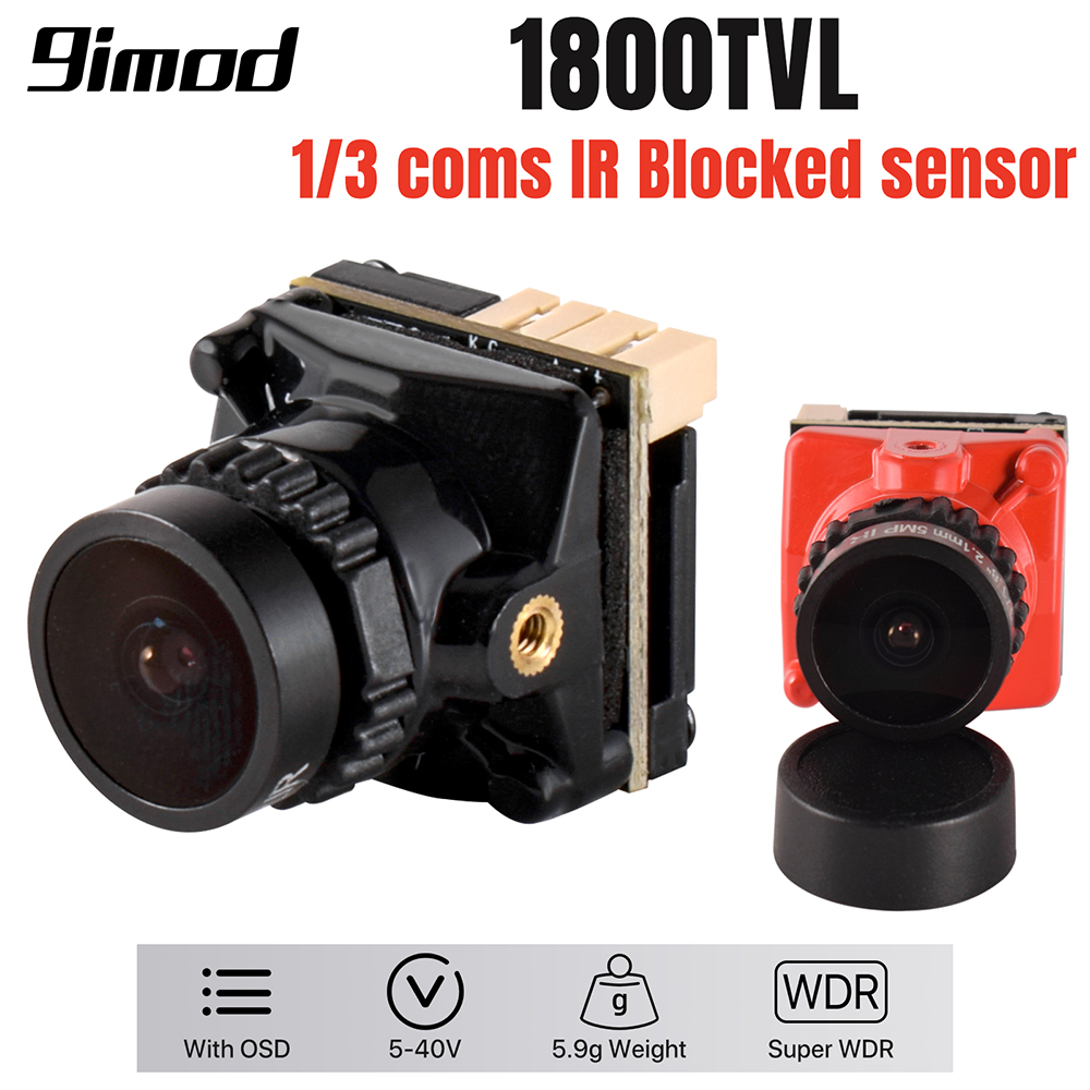Drone Video Production - 9IMOD Mini FPV Camera 1800TVL 5MP