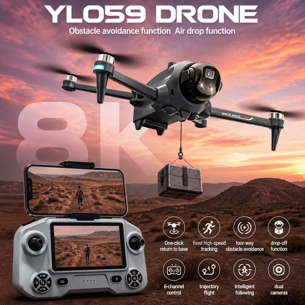Drone Mapping - Potensic Drone GPS Automatische Terugkeer Obstakelvermijding
