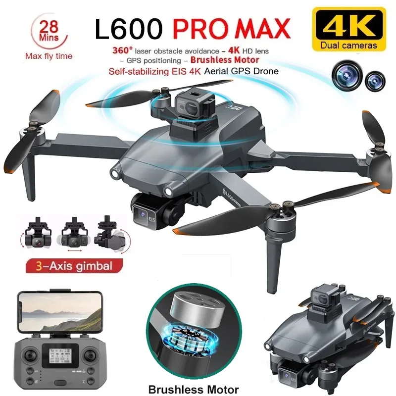 Drone Mapping - L600 PRO MAX GPS Drone Professionele