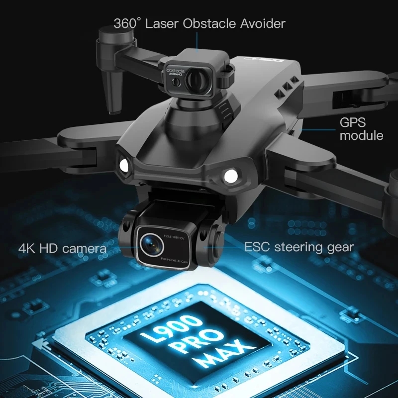 L900 Pro MAX GPS-drone 4K Prof - Drone Mapping recensie en prijs