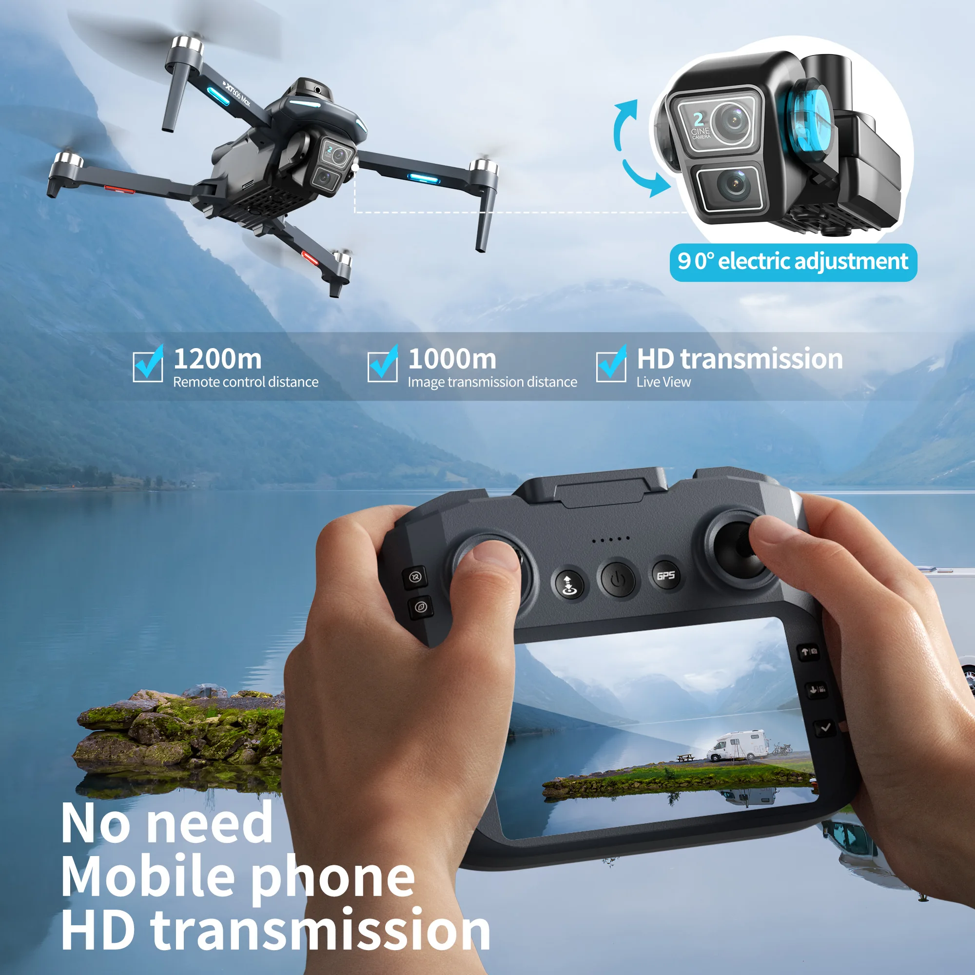 Lenovo XT606 Drone Professione - Drone Photogrammetry recensie en prijs
