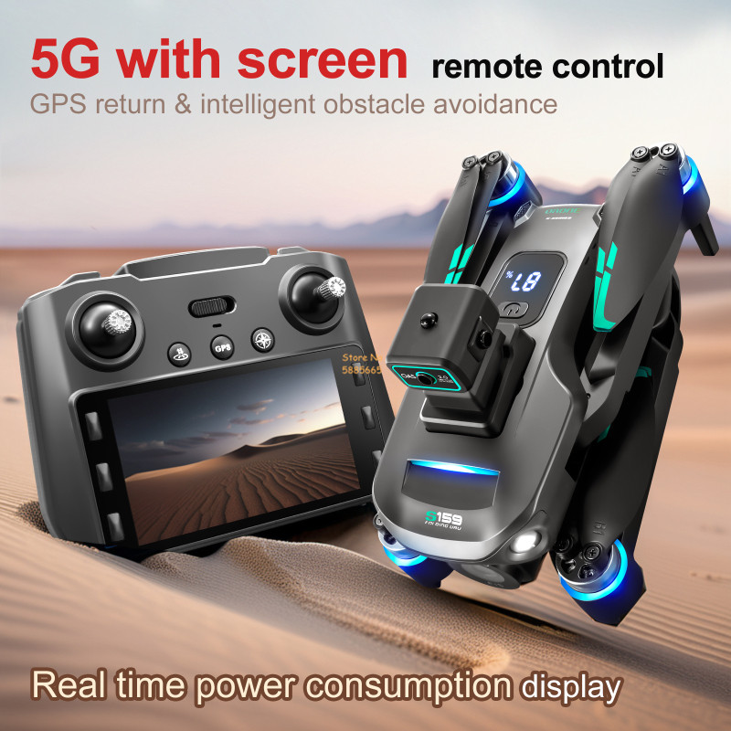 8K Dual Camera 5G WIFI FPV Afs - Drone Mapping recensie en prijs