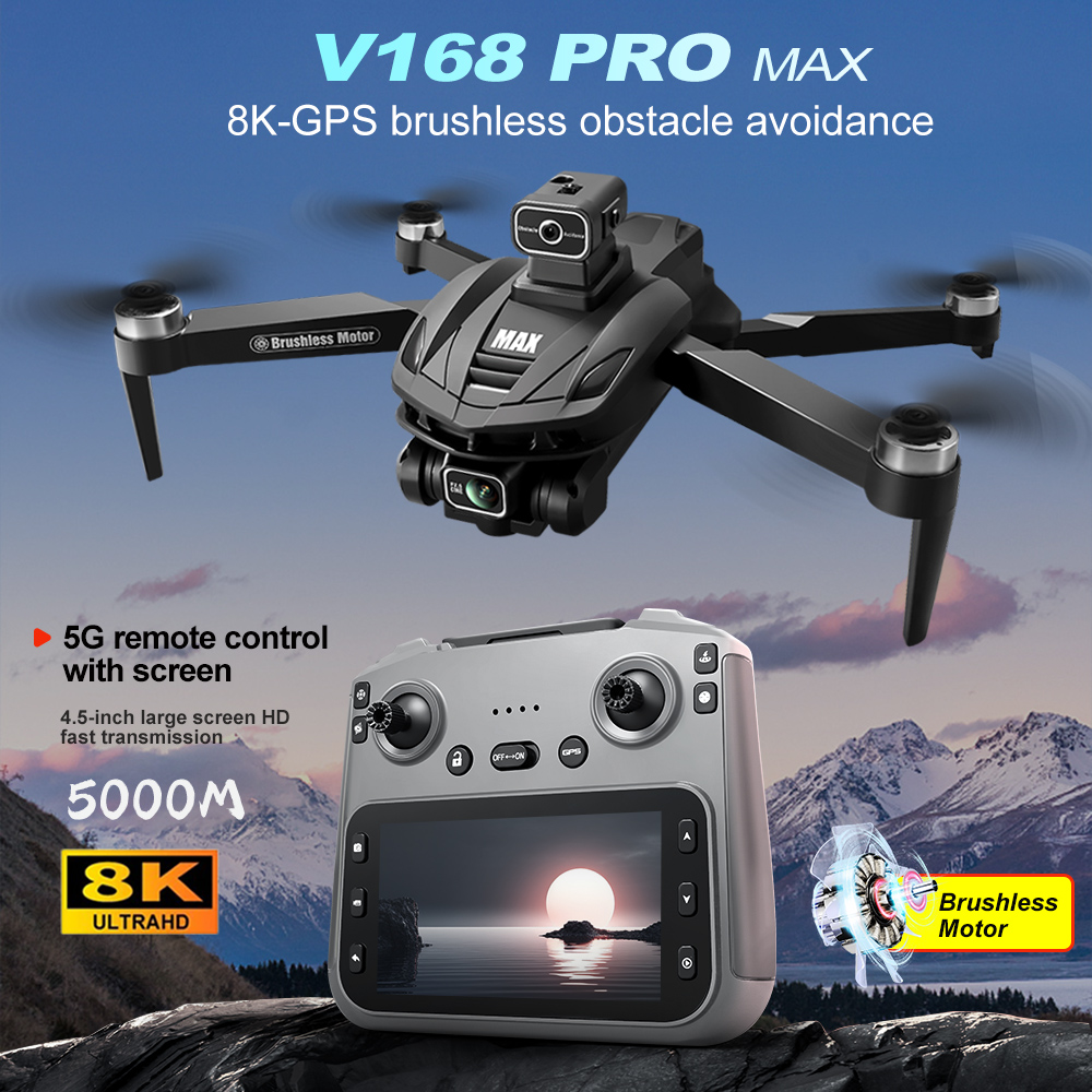 V168 PRO Max GPS Drone 8K Prof - Drone Mapping recensie en prijs