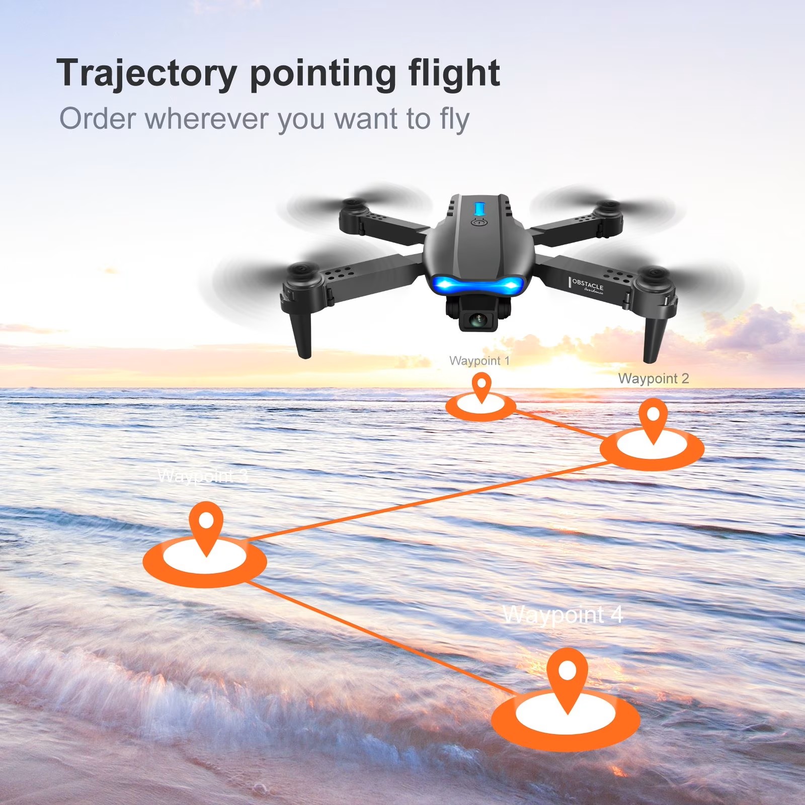 De verbeterde E88PRO MAX opvou - Drone Cinematic recensie en prijs
