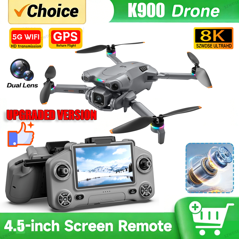 Nieuwe K900 MAX GPS Drone met  - Drone Multispectral recensie en prijs