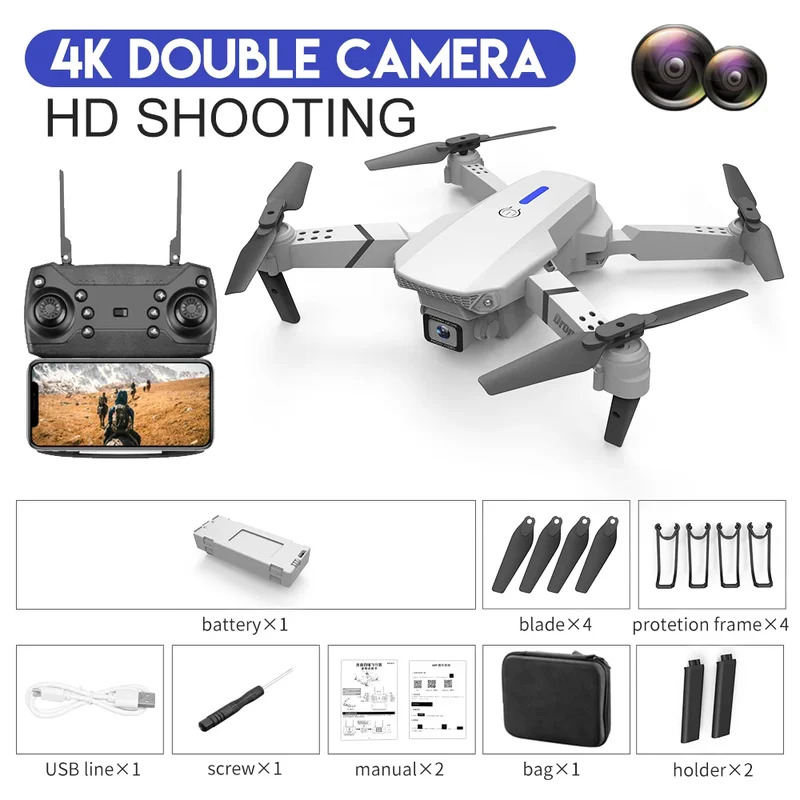 E88 ProIntelligent Opvouwbare  - Drone Cinematic recensie en prijs