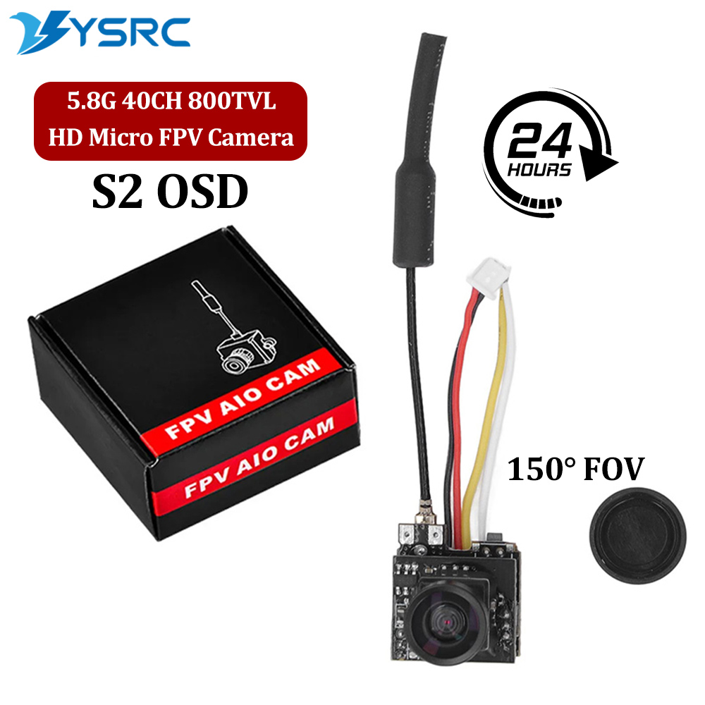 FPV RC Micro Camera S2 OSD AIO - Drone Video Production recensie en prijs