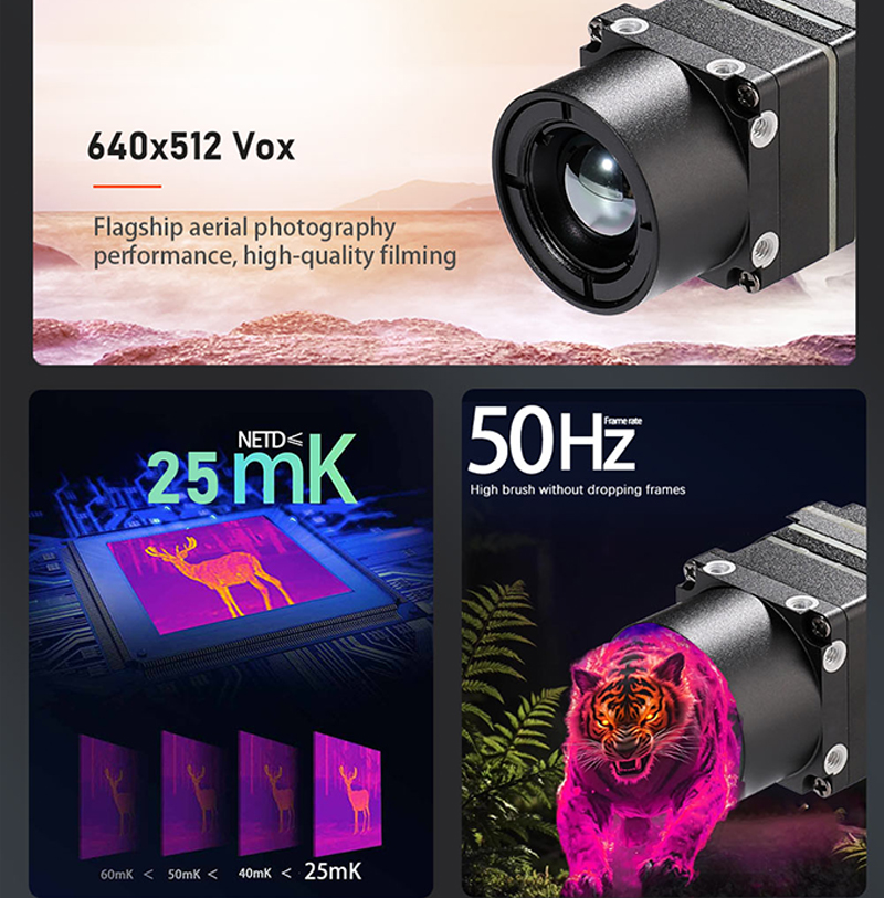 Nieuwe aanwinst 640x512 FPV dr - Drone Thermal Imaging recensie en prijs